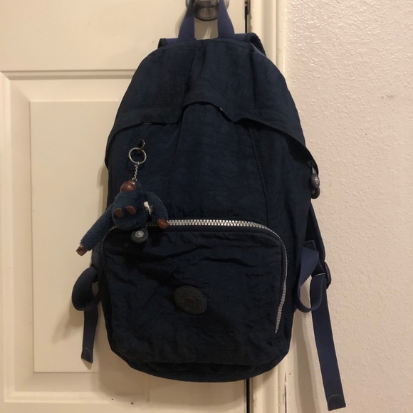 Kipling Navy backpack - Picture 1 of 2